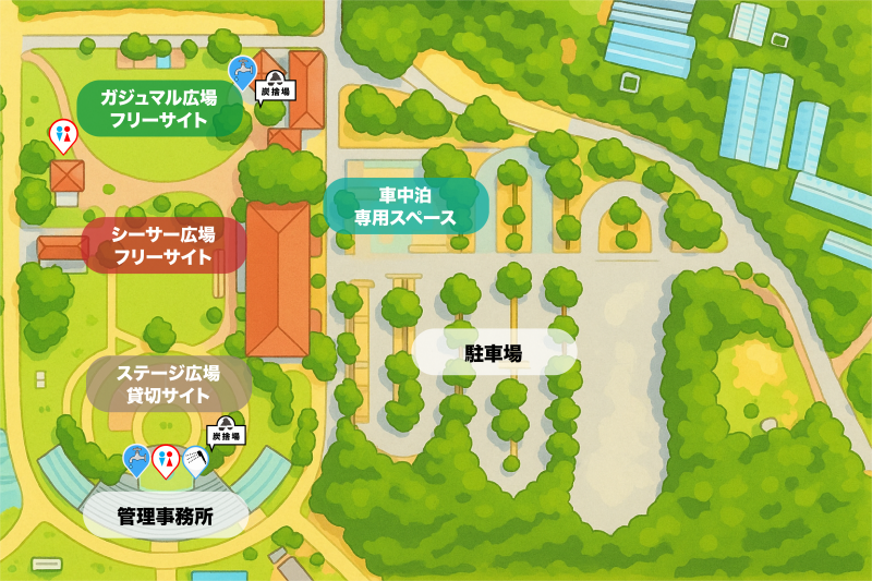 キャンプ場画像 糸満市観光農園アウトドアパーク（糸満市） 2