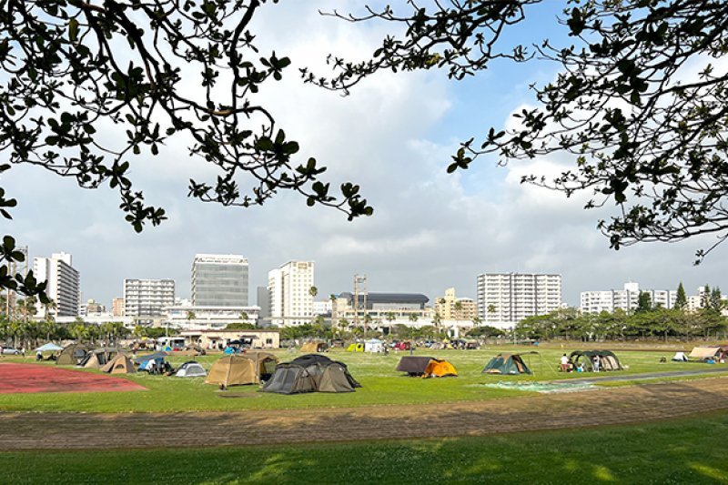 キャンプ場画像 NAHAキャンプ IN 奥武山陸上競技場：2024年12月14日(土)～15日(日) 3