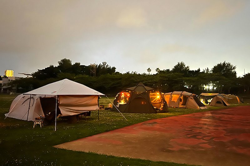 キャンプ場画像 NAHAキャンプ IN 奥武山陸上競技場：2024年12月14日(土)～15日(日) 5