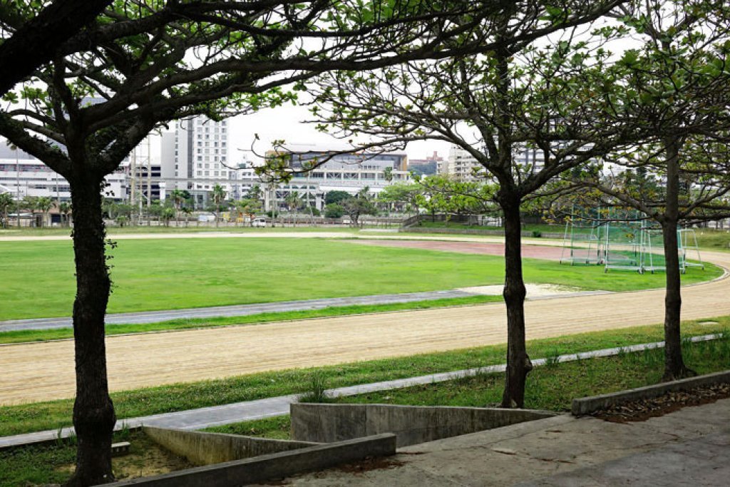 ■奥武山陸上競技場内