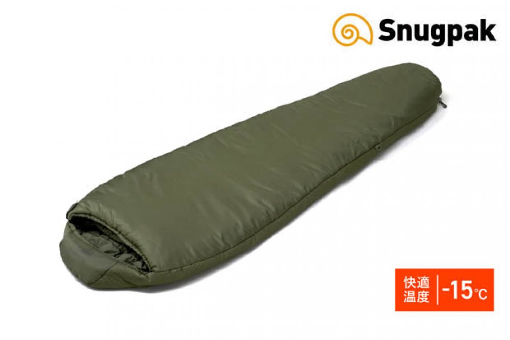 Snugpak(スナグパック) ソフティー エリート5 レフトジップ | 寝袋 