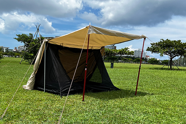 TOMOUNT パップテント TC素材 | テント・タープ |沖縄でキャンプ用品を 