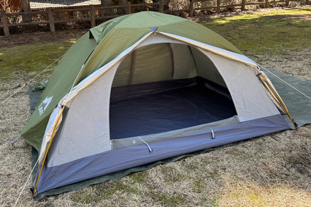 新品　定価40000 ビンテージ　キャプテン　ソロ　テント　ツーリング 新品 定価40000 ビンテージ キャプテン ソロ テント ツーリング