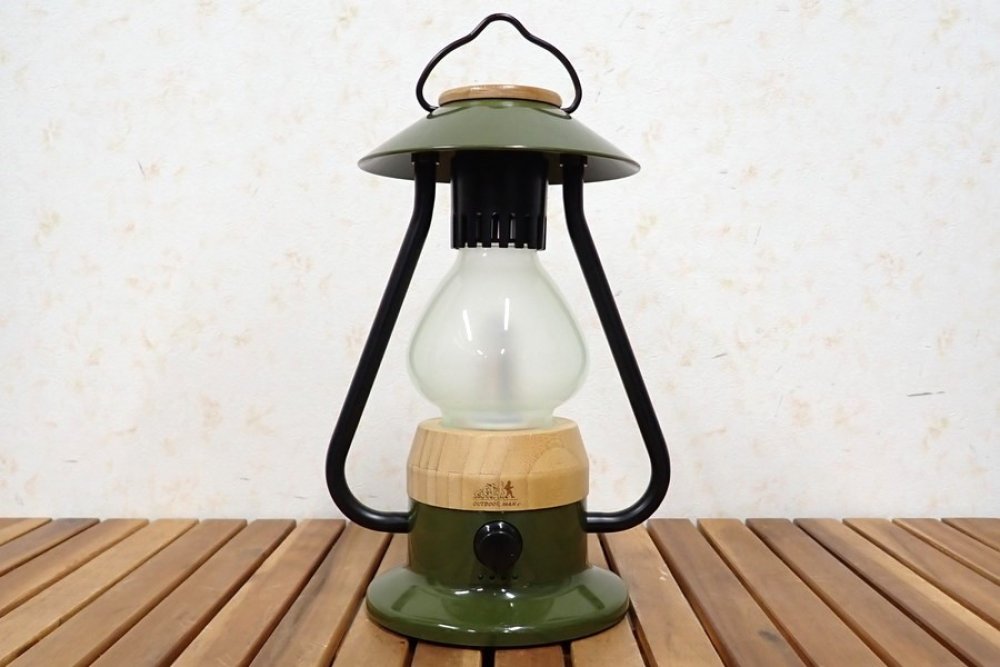 【ランタン 】キャンプギア ランタン 灯り アンティーク アンティーク暖色LEDランタン（ハンマートン ブラック