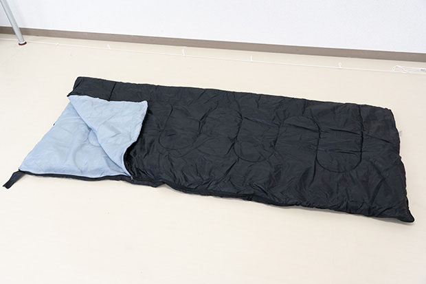 商品画像 寝袋（シュラフ）ブラック 1