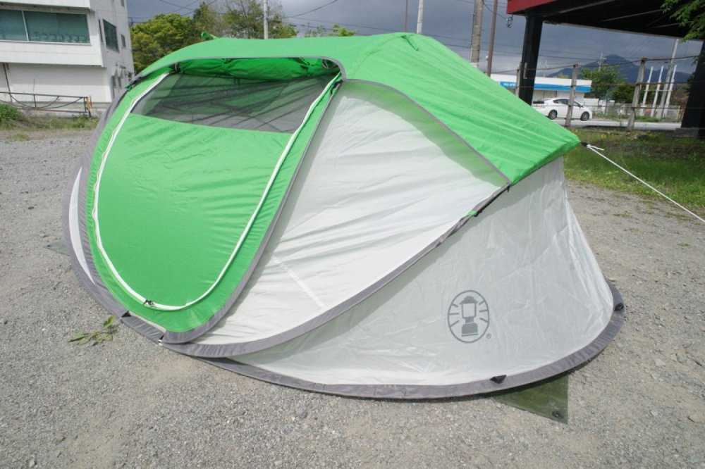 コールマン 4Pポップアップテント | テント・タープ |関東でキャンプ 