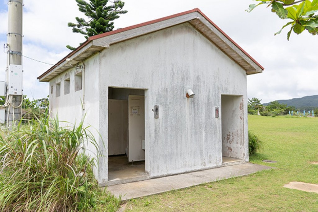 サイト内にトイレ有り！